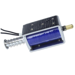-1264B DC V&otilde;imas T&otilde;mbe-T&otilde;uke Elektromagnet 24v Solenoid K&auml;ik 30mm Magnetiline Spiraal Elektriline Teleskoopiline Magnet China Mainland