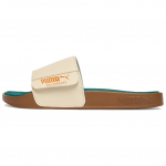 PUMA Leadcat 2.0 Palermo Lthr Mugavad Mitmek&uuml;lgsed Pl&auml;tud Naiste sandaalid Beež 404838-01 35.5