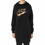 Nike pikkade varrukatega kleit naistele, must AA2298-010 150/76A/XS