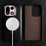 Luksuslik magnetiline ehtsast nahast &uuml;mbris Oneplus 15 11 12R 13R 10Pro Ace5 Pro jaoks, t&auml;ielikult &uuml;mbritsev, Magsafe tagakaas, telefoni&uuml;mbrised Genuine leather&OnePlus 12