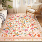 Vaip elutuppa Retro lilleline Suure pindalaga kohvilaua alus Pehme mugav magamistuba Kerge luksusvaip Magamistoa kaunistus 80X120CM