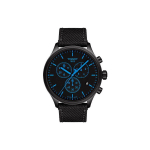 Tissot Speedmaster Series Kvartsmehhanismiga Multifunktsionaalne Kronograafkell 45mm Must Tihikterasest Korpus Kummirihm T116.617.37.051.00 Regular Watch Box,Black Dial