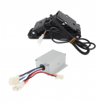 12V 250W alumiiniumisulamist harjatud kiirusregulaatori gaasipedaali komplekt elektrijalgratastele, kolmerattalistele, mootorratastele