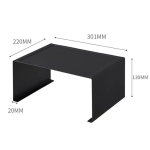 Laiendatav kuhjatav k&ouml;&ouml;gilaua hoiuriiul 300*220*130MM white