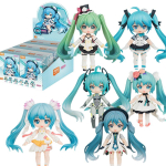 Blokees - Qiyuji Q Hatsune Miku-Future With You Series Pimekast Vahetatava N&auml;oga Kogutav Tegevuskuju Mudel M&auml;nguasi Kingitus blue