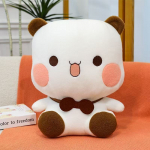 Armsad Bubu Dudu pehmed m&auml;nguasjad Yier Panda karu t&auml;idisega nukud Kawaii loomade pehmed m&auml;nguasjad pehme m&auml;nguasi magamisnukud kodu voodi auto kaunistused