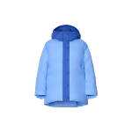 Uniqlo X Marni Koost&ouml;&ouml; &Uuml;hev&auml;rviline Kapuutsiga Puhvjakk Naiste &Uuml;ler&otilde;ivad Hele-Sinine 457941-61 XS blue