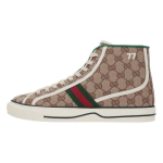 Gucci Tennis 1977 High 'Beige Ebony' 625807 HVK70 9765 45.5 gray