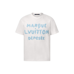 LOUIS VUITTON SS26 T-s&auml;rk Standard Meeste Valge 1AIKD4 White-No Original Gift Bag Or Gift Box valge