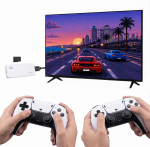 2026 Viimane 20000+ t&uuml;&uuml;pi sisseehitatud m&auml;ngud Retro m&auml;ngupulk 64 GB suur maht 4K HDMI v&auml;ljund Plug Play 2.4G juhtmevaba kontrolleri komplekt 2 kodum&auml;ngijat linux
