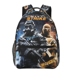 Counter Strike Source M&auml;ngu Seljakotid Poisid T&uuml;drukud Koolikotid &Otilde;pilaste Koolikotid Multikad Reisiseljakott &Otilde;lakott Suure Mahutavusega One Size gray