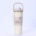 30oz isoleeritud roostevabast terasest veepudel, topeltk&otilde;rrega ja otsese avaga, lekkekindel, k&auml;epidemega, autotopsihoidikusse sobiv, spordiks 30oz 960ml