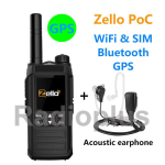 Zello Raadio PoC 4G Lte Wifi Sim Android Kaksiksuunaline Raadiov&otilde;rk GSM WCDMA 2G 3G 4G Walkie Talkie IP Raadio GPS Bluetoothiga