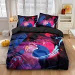 Anime 3D Tr&uuml;kk Poiste T&uuml;drukute F&auml;nnide Tekikate Padjap&uuml;&uuml;r W OnderGirls Voodipesu Komplekt &Uuml;hekohaline T&auml;iskohaline Suurus Kodu Magamistoa Kaunistus Noortele 2 tk 150x200cm 3pcs black