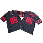NFL San Francisco 49ers Kittle Jalgpallis&auml;rk Meeste Spordim&auml;ngu F&auml;nnir&otilde;ivad Men's 3rd Gen Black In Stock