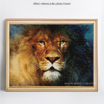 Teemantmaal Tiger Rhinestone Mosaiic Teemanttikandid Ristpistes vaik Kodukaunistus 20X30CM