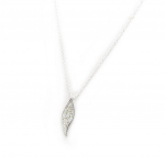 Les Tr&eacute;sors De Lily [L7237] - Collier Argent 'Sissi' blanc valge