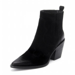 Lehmanahast seemisnahast terava varbaga l&uuml;hikesed saapad Naiste vintage kingad Western Cowboy saapad 43 mitmev&auml;rviline