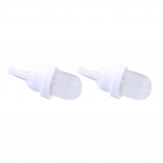 2/10 tk LED-auto auto kiilutule k&uuml;lgmise armatuurlaua numbrim&auml;rgi lambipirn 2pcs valge