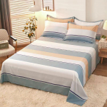 Kevadsuvi majapidamises kasutatavad voodipesu suur &uuml;hekordne puuvillane voodilina, kaheinimesevoodi, tr&uuml;kitud voodilina Twin