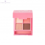 Cute Press Eye & Cheek Mini Palette Blusher & Eye Shadow &ndash; Tai kosmeetiline jumestus 04 Sparkly Pink
