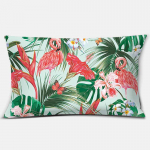 Fashion Plant Flamingo Kodukaunistus Autodiivan Padjakate Padjap&uuml;&uuml;r 30cm*50cm