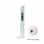 18dBi 2,4G/5G/5,8G traadita WiFi-antenn Suure v&otilde;imendusega kaheribaline mitmesuunaline antenn SMA inner needle valge
