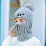 Naiste m&uuml;tsid Villane Balaclava N&auml;omask M&uuml;tsid Naiste Nokam&uuml;ts Kahe kasutusega m&uuml;ts K&otilde;rvakaitsed Kootud M&uuml;tsid Talvisal sall &Uuml;likonnad Paksendamine