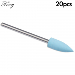 20 tk Teemantk&uuml;&uuml;nepuuride komplekt k&uuml;&uuml;nenaha eemaldamise otsik 3/32 ; Freesl&otilde;ikur manik&uuml;&uuml;ri faili pedik&uuml;&uuml;ri eemaldamiseks Geel-akr&uuml;&uuml;lt&ouml;&ouml;riist