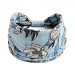 Puuvillane pehme pea&uuml;mbris Bandana turban elastne s&otilde;lme juukseaksessuaarid Vintage peapaelad laiad lilleprintid Boho 61