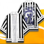 Anime Kimono Demon Slayer Kimetsu no Yaiba Jaapan Mantel Kimono Haori Yukata Cosplay S&auml;rk Mantel Naised Mehed Suveriided XXL