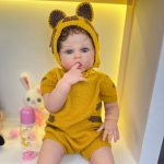 Armas 60 CM 3D v&auml;rvitud nahk veenidega silikoonist Reborn Baby Doll m&auml;nguasi t&uuml;drukule printsess v&auml;ikelapse Bebe kunstniku kollektsioon
