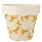 Les Tr&eacute;sors De Lily [R2236] - bambusest istutusmasin  Jungle  oranž beež - 25. 5x24 cm oranž