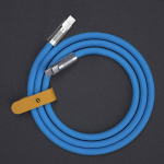 6A &uuml;likiire laadimise PD-t&uuml;&uuml;pi C vedel silikoonkaabel kiirlaadimiskaabel tsingisulamist USB C-C laadija kaabel Type C to Type C-2M