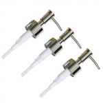 (Nikita) 3 TK K&ouml;&ouml;givalamu seebi dosaatori kaanega vedelikupumba pudeli kork galvaniseeritud plastikust k&ouml;&ouml;gi vannitoa jaoks One Size h&otilde;be