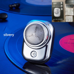 Kolm &uuml;hes mini-USB elektriline pardel Kauakestev kaasaskantav pestav auto laetav pardel Isadep&auml;eva trimmer meeste juuksuri juuksel&otilde;ikurile h&otilde;be