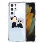 L&auml;bipaistev telefoni&uuml;mbris Samsung S10 S20 Fe S21 S22 S8 S9 Plus S21ultra S22ultra p&otilde;rutuskindlale Fundas Jaapani Anime Jujutsu Kaisen Kaaned Samsung S21Ultra