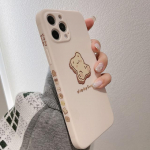 Kvaliteetne armas multikas, pehme silikoonkaru, kena Happy Love telefoni&uuml;mbris iPhone 11 12 Pro Max Mini 8 7 Plus X Xr Xs Max kate jaoks for iphone 12 promax