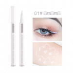 V&auml;rviline veekindel silmalainer veekindel algaja naiste &uuml;lipeen valge silmapliiats