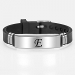 26 t&auml;hte AZ Nahast k&auml;ev&otilde;ru ID Nimi K&auml;sitsi valmistatud algust&auml;hestik S&otilde;prus Paar Reguleeritav k&auml;ev&otilde;ru meestele Naistele Lapsed Perele BFF kingitused E h&otilde;be