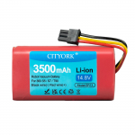CITYORKi aku Qihoo 360 S5 S7 S7Pro T90 X9 3500 mAh 14,8 V robottolmuimeja vahetuspatareide jaoks