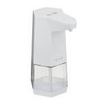 Automaatne induktsioonalkoholiga pihustatav k&auml;tepuhastusvahendi dosaator, puutevaba alkoholiga k&auml;tedesinfitseerimismasin, 360 ml valge