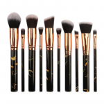 10tk Marbling meigipintslite komplekt jumestuspintslid Professionaalsed lauv&auml;rvi peitekreemid p&otilde;sepuna pintslite komplekt Make Up Brush Tool Kit GZW roosa