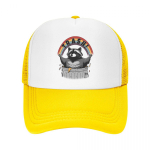 Retro Live Fast Eat Trash Raccoon pesapallim&uuml;ts Outdoor Unisex WoUnisexi reguleeritavad pesukaru Panda Truckeri m&uuml;tsid vedruga Snapback m&uuml;tsid Trucker Hat