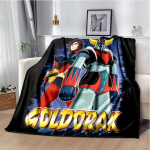 Goldorak Actarus Mazinger Z tekid UFO Robot Grendizer Anime villane tekk voodi Diivan tr&uuml;kitud &uuml;lipehme soe voodikate 130cmx150cm