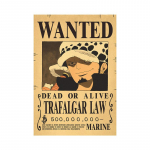 Anime One Piece Luffy 3 miljardit Bounty otsitud plakatid Four Emperors Kid tegevusfiguurid Vintage seinakaunistusplakatid m&auml;nguasjad Luo