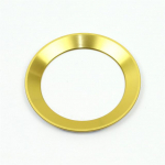 Auto rooliratta kaunistuse kleebis SKODA auto LOGO kleebisele Octavia Kodiak Fabia Kommick alumiiniumsulamist r&otilde;nga kleebisele China kuld