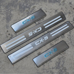 High Quality Stainless Steel scuff plate door sill Trim For Mazda CX-5 CX5 2013 2014 2015 2016 Car 1