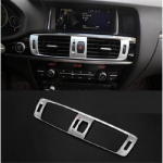 Car styling For BMW X3 X4 F25 F26 Warning Sign Air Conditioner Vent Outlet Cover Sticker Decorative interior auto h&otilde;be