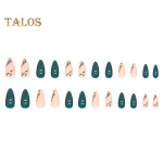 1 komplekt v&otilde;ltsk&uuml;&uuml;nte matt roheline leht Lihtne peale kanda Eemalda minimalistlikud magusad murdumisvastased v&otilde;ltsk&uuml;&uuml;ned naistele. tumeroheline v&auml;rv